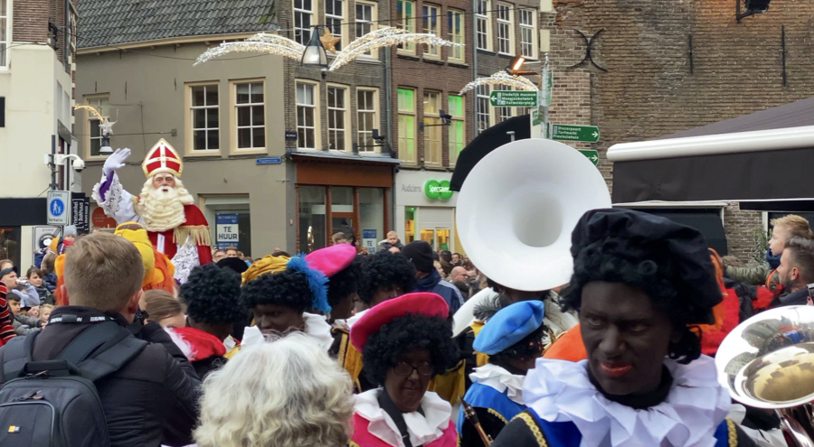 Thuisonderwijsuitje naar sinterklaasintocht in zwolle